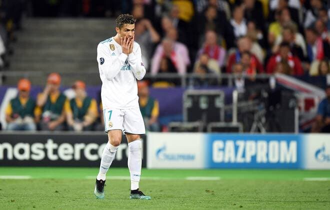 Fußball, CL Finale, Real Madrid - FC Liverpool 2018.05.26 Kijow Kiev Pilka nozna Liga Mistrzow Final Sezon 2017 2018 Real Madryt - Liverpool FC N z Cristiano Ronaldo Foto Rafal Oleksiewicz PressFocus 2018.05.26 Kijow Kiev Football Champions League Final Season 2017 2018 Cristiano Ronaldo Credit: Rafal Oleksiewicz PressFocus NEWSPIX.PL --- Newspix.pl  20180526PF_RO0110