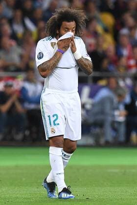 Football Champions League Final Real Madrid Liverpool on 26 05 2018 at the Olympic Stadium in Kiev Marcelo Madrid xRx