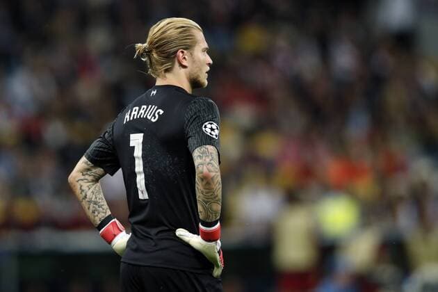 (L-R) goalkeeper Loris Karius of Liverpool FC during the UEFA Champions League final between Real Madrid and Liverpool on May 26, 2018 at NSC Olimpiyskiy Stadium in Kyiv, Ukraine UEFA Champions League 2017 2018 xVIxVIxImagesx xMauricexvanxSteenxIVx 11042927