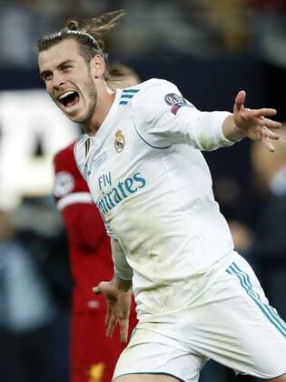 Fußball, CL Finale, Real Madrid - FC Liverpool (L-R) Gareth Bale of Real Madrid during the UEFA Champions League final between Real Madrid and Liverpool on May 26, 2018 at NSC Olimpiyskiy Stadium in Kyiv, Ukraine UEFA Champions League 2017 2018 xVIxVIxImagesx xMauricexvanxSteenxIVx 11043634
