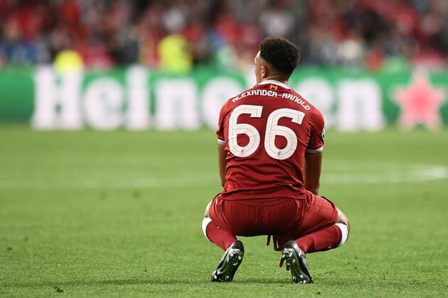 Fußball, CL Finale, Real Madrid - FC Liverpool Mg Kiev (Ucraina) 26 05 2018 - finale Champions League Real Madrid-Liverpool foto Matteo Gribaudi Image nella foto: Trent Alexander-Arnold 