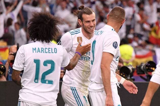 Fußball, CL Finale, Real Madrid - FC Liverpool 11 Gareth Bale (real) - JOIE FOOTBALL : Real Madrid vs Liverpool - Ligue des Champions - Finale - 26 05 2018 AnthonyBIBARD FEP Panoramic 