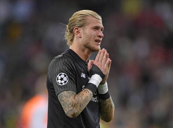 Themen der Woche - SPORT KW21 Bilder des Tages - SPORT Fußball, CL Finale, Real Madrid - FC Liverpool 26.05.2018, Fussball UEFA Championsleague Finale 2018, Real Madrid - FC Liverpool, im Olympiastadion Kiew (Ukraine). Torwart Loris Karius (FC Liverpool) enttäuscht *** 26 05 2018 Football UEFA Champions League Final 2018 Real Madrid FC Liverpool at the Olympic Stadium Kiev Ukraine Goalkeeper Loris Karius FC Liverpool disappointed