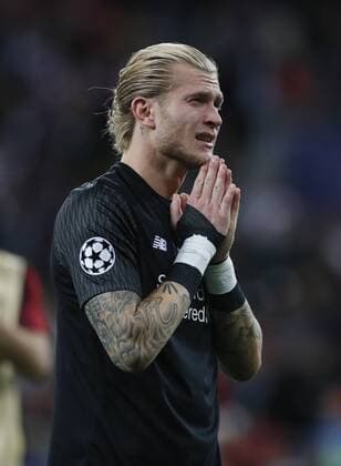 Loris Karius of Liverpool devastated cries in front of his own fans during the UEFA Champions League Final match at the NSK Olimpiyskiy Stadium, Kiev. Picture date 26th May 2018. Picture credit should read: David Klein Sportimage EDITORIAL USE ONLY. No use with unauthorised audio, video, data, fixture lists, club league logos or live services. Online in-match use limited to 120 images, no video emulation. No use in betting, games or single club league player publications.