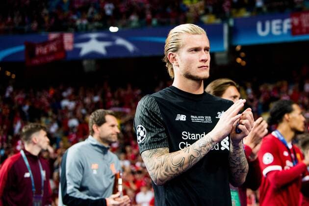 180526 Goalkeeper Loris Karius of Liverpool looks dejected after the UEFA Champions League final between Real Madrid and Liverpool on May 26, 2018 in Kyiv Photo Vegard Wivestad Grott BILDBYRAN Code VG 170178  Copyright: VEGARDxWIVESTADxGRoTT BB180526ZI031