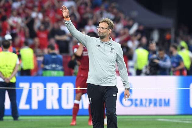 Football Champions League Final Real Madrid FC Liverpool on 26 05 2018 at the Olympic Stadium in Kiev Jürgen Klopp coach Liverpool disappointed xRx