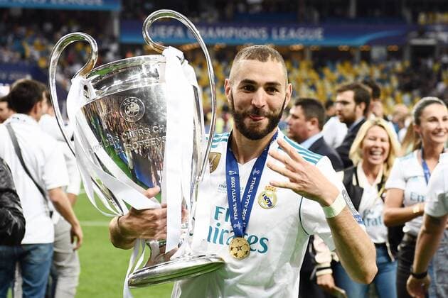 Mg Kiev (Ucraina) 26 05 2018 - finale Champions League Real Madrid-Liverpool foto Matteo Gribaudi Image nella foto: Karim Benzema 