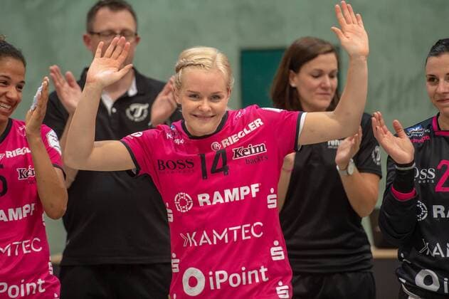 Stina Karlsson TUS Metzingen Handball BL Women TusSies Metzingen Buxtehuder SV 26 05 18 Metzingen Copyright: xEibner-Pressefoto SCHMIDTx EP_MST