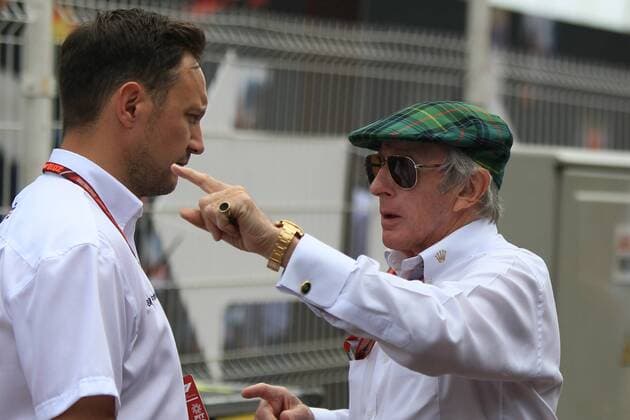 27th May 2018, Circuit de Monaco, Monaco, Monte Carlo; Monaco Formula 1 Grand Prix, race day; Jackie Stewart  ActionPlus12029488 Octane