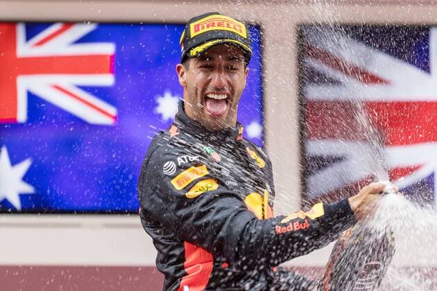 Winner Daniel Ricciardo Aston Martin Red Bull Racing Grand Prix of Monaco 2018 Race Motorsport Formula 1 27 05 2018 Grand Prix of Monaco 2018 Race Motorsport Formula 1 27 05 2018 Monte Carlo Copyright: xIllman Eibner-Pressefotox EP_Illmann