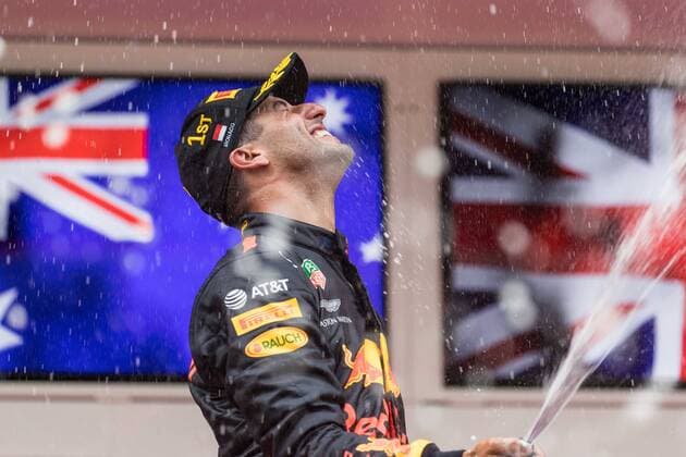 Winner Daniel Ricciardo Aston Martin Red Bull Racing Grand Prix of Monaco 2018 Race Motorsport Formula 1 27 05 2018 Grand Prix of Monaco 2018 Race Motorsport Formula 1 27 05 2018 Monte Carlo Copyright: xIllman Eibner-Pressefotox EP_Illmann