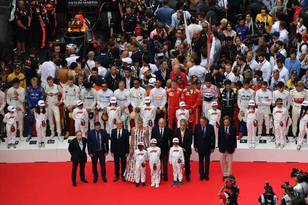 Grid Show Formula 1 GP Monaco 27 u200b u200b05 2018 Photo mspb Jerry Andre Grid Ceremony formula 1 GP Monaco 2018