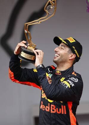 Motorsports: FIA Formula One World Championship WM Weltmeisterschaft 2018, Grand Prix of Monaco, 3 Daniel Ricciardo (AUS, Aston Martin Red Bull Racing), Monte Carlo Monaco