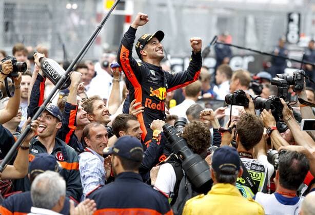 Motorsports: FIA Formula One World Championship WM Weltmeisterschaft 2018, Grand Prix of Monaco, 3 Daniel Ricciardo (AUS, Aston Martin Red Bull Racing), Monte Carlo Monaco