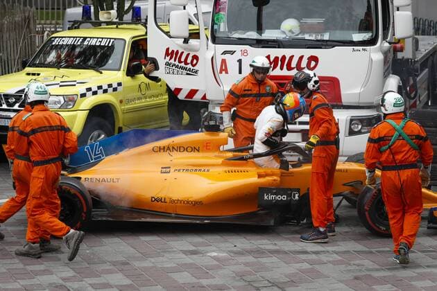 Motorsports: FIA Formula One World Championship WM Weltmeisterschaft 2018, Grand Prix of Monaco, 14 Fernando Alonso (ESP, McLaren F1 Team), Monte Carlo Monaco
