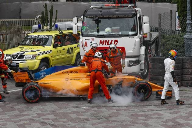 Motorsports: FIA Formula One World Championship WM Weltmeisterschaft 2018, Grand Prix of Monaco, 14 Fernando Alonso (ESP, McLaren F1 Team), Monte Carlo Monaco
