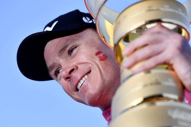 Themen der Woche - SPORT KW21 Bilder des Tages - SPORT Giro d Italia, Gesamtsieger Chris Froome Photo Fabio Ferrari - LaPresse May 27, 2018 Roma (Italy) Cycling Giro d Italia 2018 - 101th edition - stage 21 ROMA - ROMA In the pic: FROOME Chris (GBR) (TEAM SKY) winner of Giro d italia  Copyright: xFabioxFerrari LaPressex