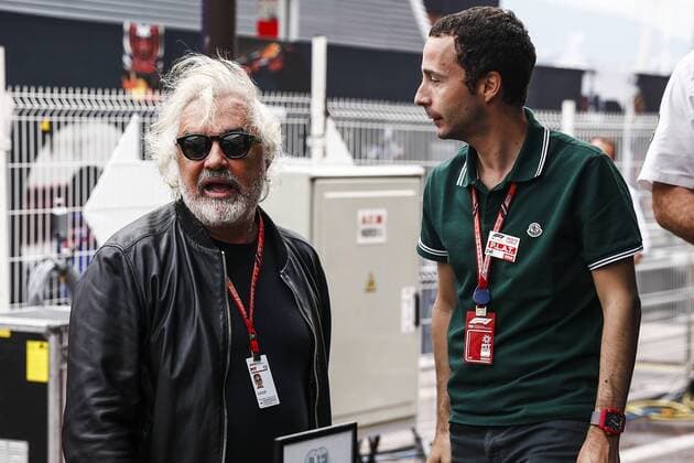 May 27, 2018 - Montecarlo, Monaco - Flavio Briatore and Nicolas Todt portrait during the Race of Monaco Formula One Grand Prix at Monaco on 27th of May, 2018 in Montecarlo, Monaco. F1 Grand Prix of Monaco  - ZUMAn230 20180527_zaa_n230_845 Copyright: xXavierxBonillax