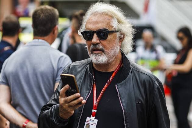 May 27, 2018 - Montecarlo, Monaco - Flavio Briatore during the Race of Monaco Formula One Grand Prix at Monaco on 27th of May, 2018 in Montecarlo, Monaco. F1 Grand Prix of Monaco  - ZUMAn230 20180527_zaa_n230_899 Copyright: xXavierxBonillax