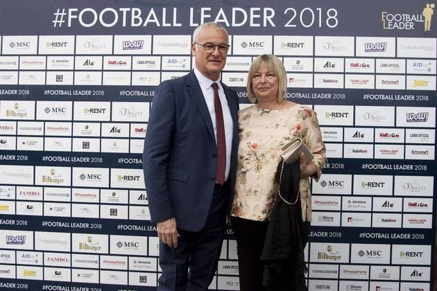 May 28, 2018 - Naples, Italy - coach Claudio Ranieri coach Claudio Ranieri Event International Award Football Leader 2018, location Hotel Royal Continetal in Naples, May 28,2018 Award Football Leader 2018  - ZUMAn230 20180528_zaa_n230_735 Copyright: xPaoloxManzox