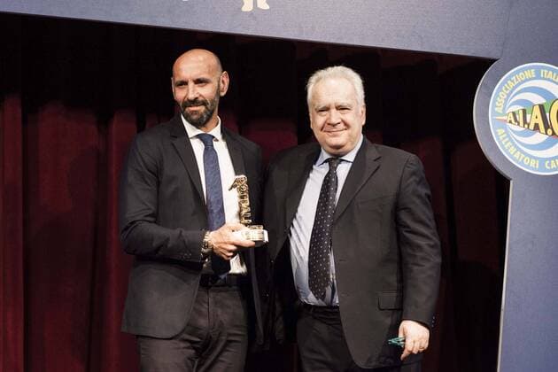May 28, 2018 - Naples, Italy - leader of AS Roma Ramon Rodriguez Verdejo Event International Award Football Leader 2018, location Hotel Royal Continetal in Naples, May 28,2018 Award Football Leader 2018  - ZUMAn230 20180528_zaa_n230_761 Copyright: xPaoloxManzox