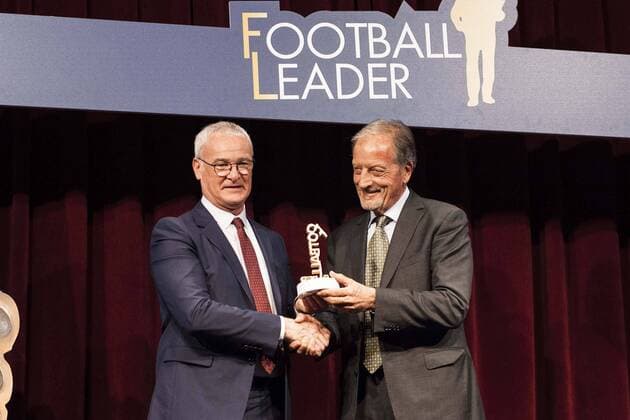 May 28, 2018 - Naples, Italy - coach Claudio Ranieri Event International Award Football Leader 2018, location Hotel Royal Continetal in Naples, May 28,2018 Award Football Leader 2018  - ZUMAn230 20180528_zaa_n230_773 Copyright: xPaoloxManzox
