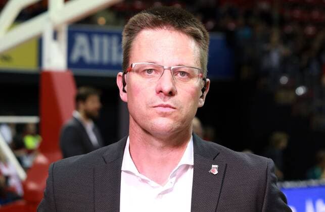 Managing Director Rolf Beyer Bamberg Basketball Playoff FC Bayern Munich Basketball Brose Baskets Bamberg 26 05 2018