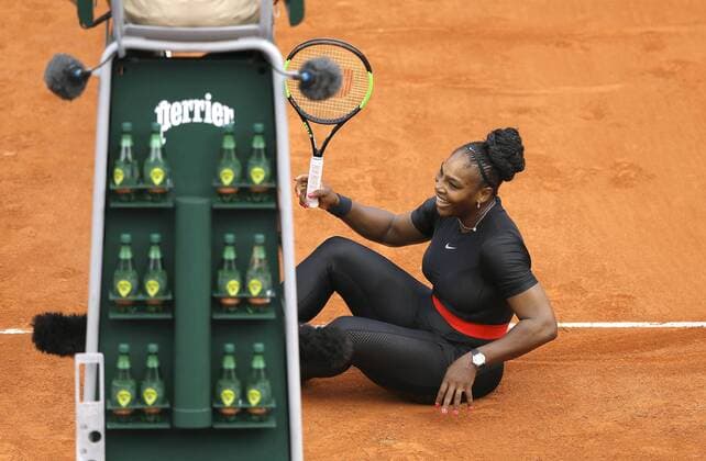 Photo Serena Williams USA Tennis French Open at Paris Day 3 Tue 29 05 2018