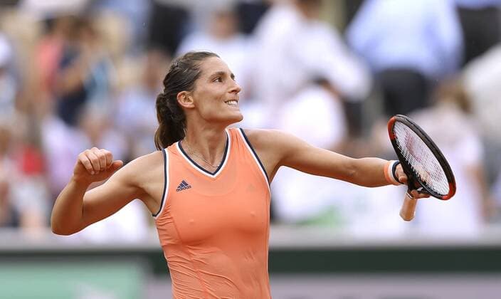 Photo Andrea Petkovic GER Tennis French Open at Paris Day 2 Mo 28 05 2018