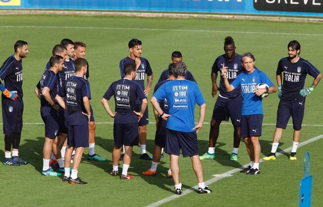 Photo Maro Bucco - LaPresseMay 30th, 2018 Coverciano - Florence, ItalySportNational A retreatIn the pic: training session for Italian Soccer Team  Copyright: xMarcoxBuccox-xLaPressex