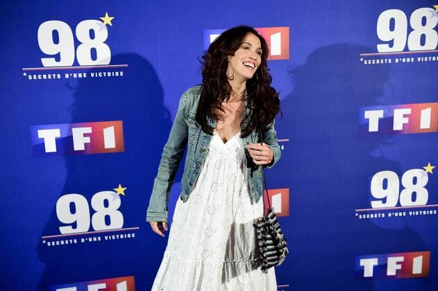 Linda Hardy CELEBRITES : Avant Premiere 98 Secrets d une victoire - Paris - 30 05 2018 JBAutissier Panoramic 