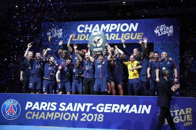 Paris HANDBALL : Lidl Starligue - 26eme journee - Paris Saint-Germain HB vs Chambery Savoie HB - 31 05 2018 KevinDomas Panoramic 