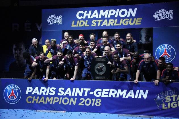 HANDBALL : Lidl Starligue - 26eme journee - Paris Saint-Germain HB vs Chambery Savoie HB - 31 05 2018 KevinDomas Panoramic 