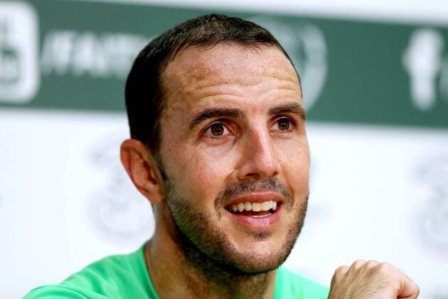Republic of Ireland press conference PK Pressekonferenz FAI National Training Centre, Dublin 1 6 2018 John O Shea John O Shea 1 6 2018  Copyright: x©INPHO BryanxKeanex CK3I1490