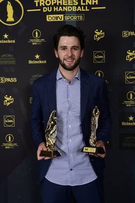 Youenn Cardinal - trophee MVP proligue HANDBALL : Ceremonie des trophees des champions LNH 2018 - Paris - 01 06 2018 JBAutissier Panoramic 