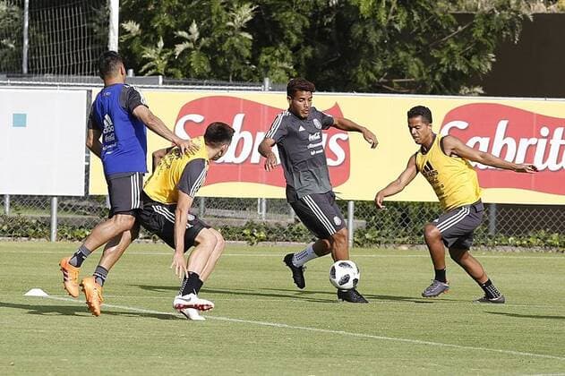 June 1 2018 EUM20180601DEP18 JPG MEXICO CITY SoccerFutbol Seleccion Mexicana June 1, 2018 Aspects of the training of the Mexican National Team in the High Performance Center prior to this Saturdays friendly match against the selection of Scotland at the Estadio Azteca farewell game of the Mexican squad in Aztec lands before the World Cup in Russia 2018 Photo Agency UNIVERSALAgustin SalinasEELG Latin News June 1 2018  - ZUMAu78_ 20180601_zaf_u78_555 Copyright: xElxUniversalx