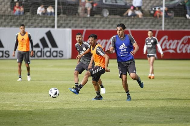 June 1 2018 EUM20180601DEP16 JPG MEXICO CITY SoccerFutbol Seleccion Mexicana June 1, 2018 Aspects of the training of the Mexican National Team in the High Performance Center prior to this Saturdays friendly match against the selection of Scotland at the Estadio Azteca farewell game of the Mexican squad in Aztec lands before the World Cup in Russia 2018 Photo Agency UNIVERSALAgustin SalinasEELG Latin News June 1 2018  - ZUMAu78_ 20180601_zaf_u78_557 Copyright: xElxUniversalx