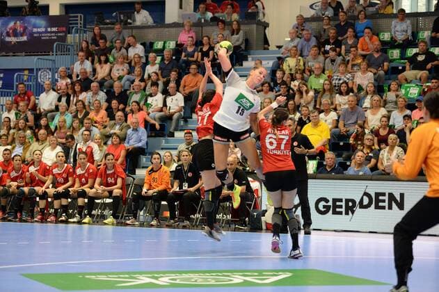 orwurf 19 Emily Boelk DHB Germany EC Qualifying Women Germany vs Turkey 02 06 2018 EURO Qualifying Women Germany vs Turkey 02 06 2018 Copyright: xEIBNER JuergenxAugstx EP_JOGI