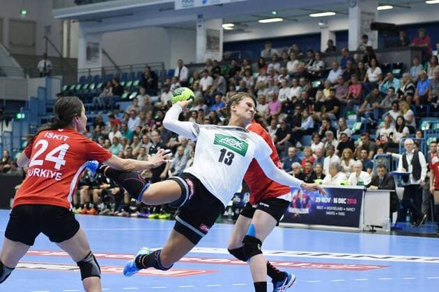 Goal Throw 13 Julia Behnke DHB Germany EURO Qualifiers Women Germany vs Turkey 02 06 2018 EURO EC Qualifiers Women Germany vs Turkey 02 06 2018 Copyright: xEIBNER JuergenxAugstx EP_JOGI