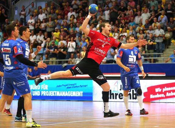 BAU 02 06 2018 Bietigheim Handball SG BBM Bietigheim vs. HBW Balingen Weilstetten Patrick Rentschler BBM