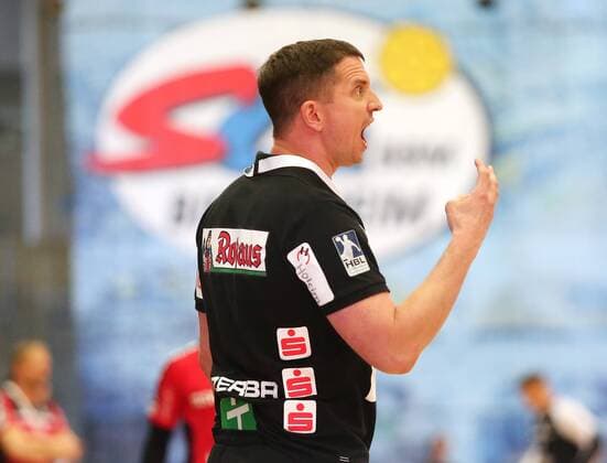 BAU 02 06 2018 Bietigheim Handball SG BBM Bietigheim vs. HBW Balingen Weilstetten Coach Jens Bürkler Balingen