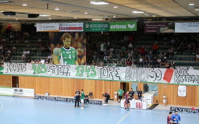 v li Show fans Choreography Choreography Choreos choreography for Sebastian Kraus DJK Rimpar Wolves DKB 2 Handball Bundesliga DJK Rimpar Wolves Eintracht Hildesheim xfsx
