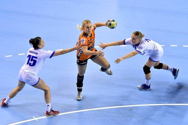 02-06-2018 HANDBAL: EUROPEES KAMPIOENSCHAP KWALIFICATIE: NEDERLAND- KOSOVO: ALMERE Anouok Nieuwenweg Foto: Sander Chamid xVIxVIxImagesx xSoenarxChamidxsportfotografiexIVx 11118429