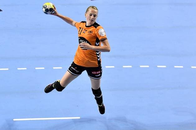 02-06-2018 HANDBAL: EUROPEES KAMPIOENSCHAP KWALIFICATIE: NEDERLAND- KOSOVO: ALMERE Lynn Knippenborg Foto: Sander Chamid xVIxVIxImagesx xSoenarxChamidxsportfotografiexIVx 11118430