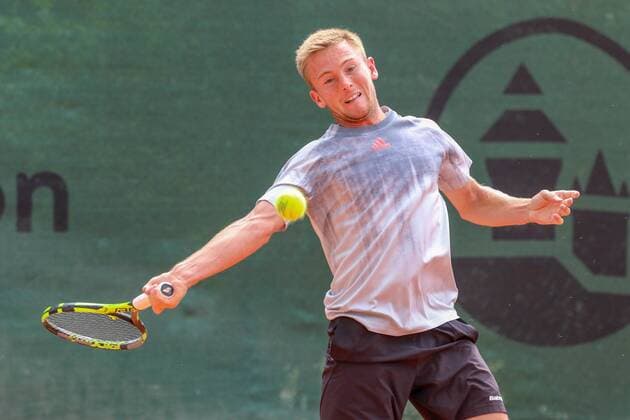 Niclas Braun Verbandmeister 2018 TC 1899 Blau Weiss Berlin Association Championships of the TVBB Women and Men Final Berlin 03 06 2018
