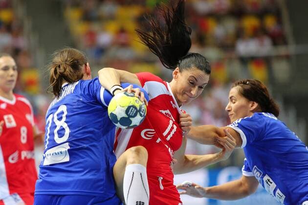 2018.06.03 Koszalin Pilka Reczna Kobiet Mecz Kwalifikacyjny EHF EURO 2018 Polska - Slowacja N z Kinga Grzyb Foto Piotr Matusewicz PressFocus 2018.06.03 Koszalin Women handball Poland - Slovakia Kinga Grzyb Credit: Piotr Matusewicz PressFocus NEWSPIX.PL --- Newspix.pl  20180603_PF_PM107