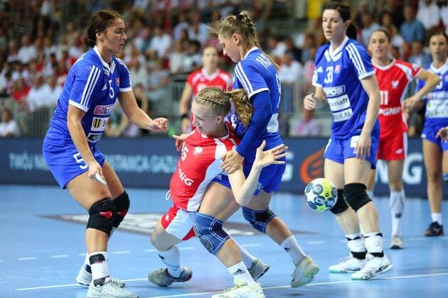 2018.06.03 Koszalin Pilka Reczna Kobiet Mecz Kwalifikacyjny EHF EURO 2018 Polska - Slowacja N z Katarzyna Janiszewska Foto Piotr Matusewicz PressFocus 2018.06.03 Koszalin Women handball Poland - Slovakia Katarzyna Janiszewska Credit: Piotr Matusewicz PressFocus NEWSPIX.PL --- Newspix.pl  20180603_PF_PM142