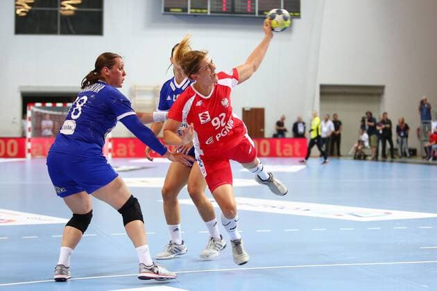 2018.06.03 Koszalin Pilka Reczna Kobiet Mecz Kwalifikacyjny EHF EURO 2018 Polska - Slowacja N z Ewa Urtnowska Foto Piotr Matusewicz PressFocus 2018.06.03 Koszalin Women handball Poland - Slovakia Ewa Urtnowska Credit: Piotr Matusewicz PressFocus NEWSPIX.PL --- Newspix.pl  20180603_PF_PM247