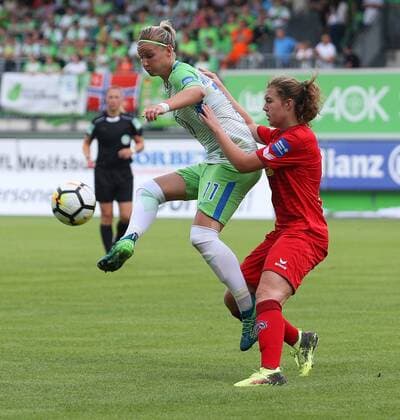 Wolfsburg vs Cologne 1 BL Women Wolfsburg Germany 03 06 2018 FOOTBALL VfL Wolfsburg vs 1 FC Köln 1 Allianz Bundesliga Season 2017 18 Picture shows Alexandra Popp VfL Wolfsburg Wolfsburg