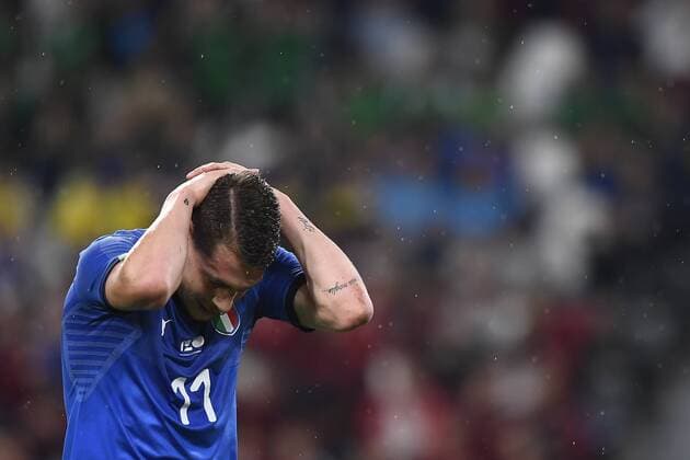 Photo LaPresse - Fabio Ferrari June 4, 2018 Turin ( Italy ) Italy vs Netherlands - friendly match - Allianz Arena Stadium of Turin. in the pic:Andrea Belotti (Italy)  Copyright: xLaPresse FabioxFerrarix